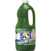 Água Sanitária Verde Girando Sol 2L | Caixa com 6 Unidades - Cod. 7896404605490C6