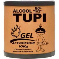 Álcool em Gel Acendedor Tupi 80º 10kg - Cod. 7898910095413