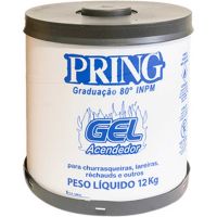 Álcool em Gel Pring 80º 12kg - Cod. 7896318100203