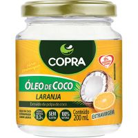 Óleo de Coco Extra Virgem Laranja Copra 200g - Cod. 7898905356994