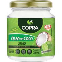 Óleo de Coco Extra Virgem Limão Copra 200g - Cod. 7898905356192