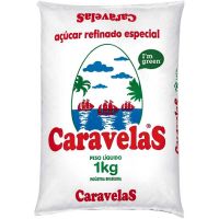Açucar Refinado Caravelas 1kg - Cod. 7896894900051