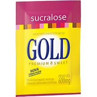 Adoçante Sucralose Gold Sachê 6g | Com 1000 unidades - Cod. 7896060016241
