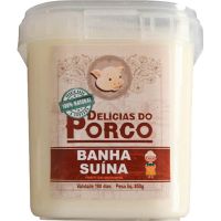 Banha Suína Delícias do Porco 850g - Cod. 7898669510014C12