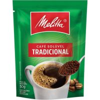 Café Solúvel Tradicional Gran Melitta Sachê 200g | Caixa com 12 Unidades - Cod. 7891021007177C12