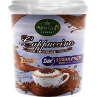 Cappuccino Diet com Chocolate Belga Puro Café 150g | Caixa com 6 Unidades - Cod. 7898994644989C6