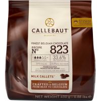 Chocolate Callebaut Callets Ao Leite 33,6% - 8 Cacau 400g - Cod. 5410522542059