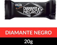 Chocolate Diamante Negro Lacta 20g | Caixa com 20 Unidades - Cod. 7622300862299C20