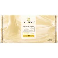 Chocolate em Barra para Cobertura Branco 30,7% Cacau Callebaut 5kg | Caixa com 5 Unidades - Cod. 5410522065176C5