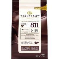 Chocolate em Gotas 54,5% de Cacau Callebaut 2,5kg | Caixa com 8 Unidades - Cod. 5410522513158C8