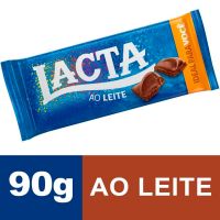 Chocolate Lacta ao Leite 90g | Caixa com 17 Unidades - Cod. 7622300991470C17