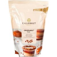Chocolate com Interior de Biscoito Belga ao leite Crispearls Milk Callebaut 800g | Caixa com 6 Unidades - Cod. 5410522545623C6