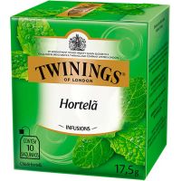 Chá de Hortelã Twinings 17,5g | Caixa com 10 Unidades - Cod. 701771971628C10
