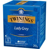 Chá Inglês Preto lady Gey Twinings 20g | Caixa com 12 Unidades - Cod. 701771973776C12