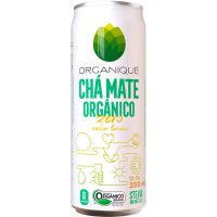 Chá Mate Orgânico Zero Açúcar sabor limão Organique 350ml | Caixa com 24 Unidades - Cod. 7898994000112C24