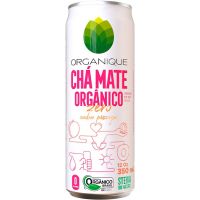 Chá Mate Orgânico Zero Açúcar sabor Pêssego Organique 350ml | Caixa com 24 Unidades - Cod. 7898994000129C24