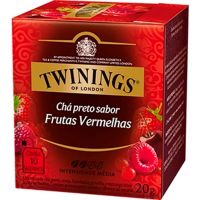 Chá Preto e Frutas Vermelhas Twinings 20g - Cod. 70177197155