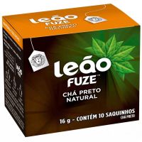 Chá Preto Natural Leão Fuze 16g | Caixa com 10 Unidades - Cod. 7891098000415C10