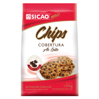 Cobertura Sicao Chips Forneavel Ao Leite 1.01kg - Cod. 7896563400325
