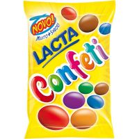 Confeti Lacta 80g Original | Caixa com 144 Unidades - Cod. 7891099353640C144