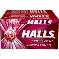 Drops Halls Cereja | Display com 21 Unidades - Cod. 7622210812636