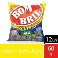 Esponja De Aço Mini Bombril 60g - Cod. 7891022850499