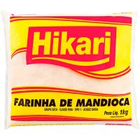 Farinha de Mandioca Fina Hikari 1kg | Caixa com 12 Unidades - Cod. 7891965132195C12