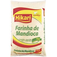 Farinha de Mandioca Fina Hikari 5kg | Caixa com 3 Unidades - Cod. 7891965153107C3