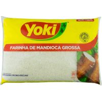 Farinha de Mandioca Grossa Yoki 1kg | Caixa com 12 Unidades - Cod. 7891095008421C12