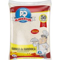 Farinha de Mandioca PQ Alimentos 5kg - Cod. 7896635500724
