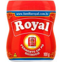 Fermento Royal Po 100g Novo | Caixa com 12 Unidades - Cod. 7622300119607C12