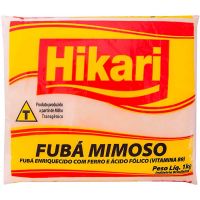 Fubá Mimoso Hikari 1kg | Caixa com 12 Unidades - Cod. 7891965130351C12