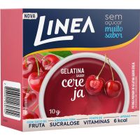 Gelatina Diet sabor Cereja Linea 10g - Cod. 7896001260702