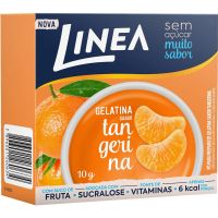 Gelatina Diet sabor Tangerina Linea 10g - Cod. 7896001260634