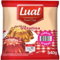 Gelatina sabor Cereja Pratik Chef Lual 540g - Cod. 7896683402483C10