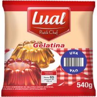 Gelatina sabor Uva Pratik Chef Lual 540g - Cod. 7896683402452C10