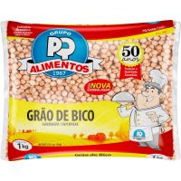 Grão de Bico PQ Alimentos 1kg - Cod. 7896635500199