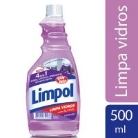 Limpa Vidros com Álcool 4 em 1 Limpol refil 500ml - Cod. 7891022860719