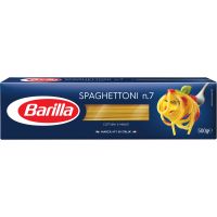 Macarrão Spaghettoni N°7 Barilla 500g | Caixa com 15 Unidades - Cod. 8076808150072C15