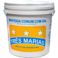 Manteiga com Sal Três Marias Balde 10kg - Cod. 7898024450160