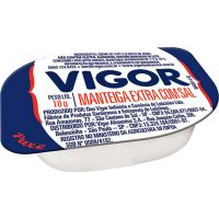 Manteiga Vigor com Sal 10g Blister | Com 192 Unidades - Cod. 7891999828019