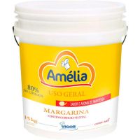 Margarina Amélia com Sal Bl.15kg 80% - Cod. 7896096013269