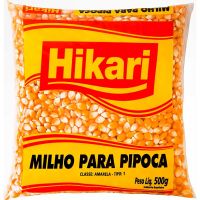 Milho para Pipoca Hikari 500g | Caixa com 12 Unidades - Cod. 7891965154333C12