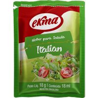 Molho para Salada Italian Ekma Sachê 18g | Com 120 Unidades - Cod. 17896455006038