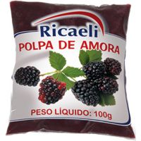 Polpa de Amora Ricaeli 100g - Cod. 7897387101146C10