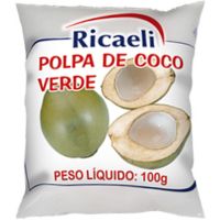Polpa de Coco Verde Ricaeli 100g - Cod. 7897387101313C10