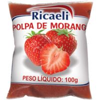 Polpa de Morango Ricaeli 100g - Cod. 7897387101238C10