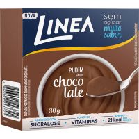 Pudim Diet sabor Chocolate Linea 30g - Cod. 7896001223721