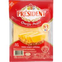 Queijo Prato Fatiado President 150g - Cod. 7898955617519