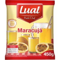 Refresco em Pó Maracujá Pratik Chef Lual 450g - Cod. 7896683410549C14